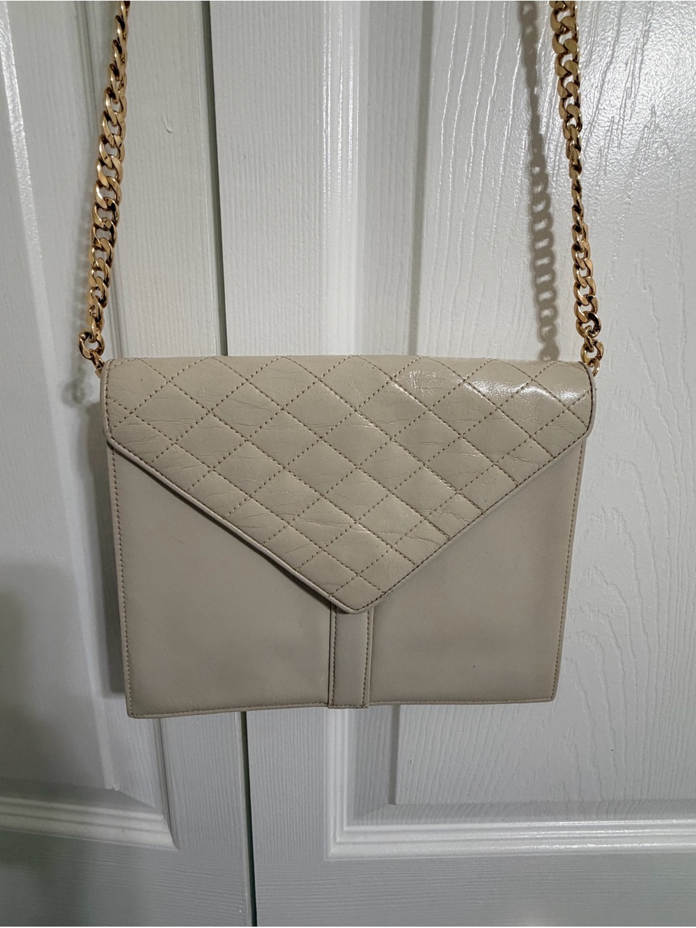 Yves Saint Laurent Vintage Quilted
Leather Shoulder Bag